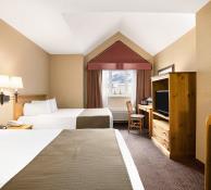 canmore inn & suites economy two double room