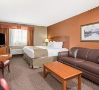 canmore inn & suites deluxe one king room
